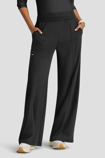Pantal&oacute;n m&eacute;dico Grey's Anatomy&trade; by Barco Spandex Emerson STRETCH de tiro alto con piernas anchas y 5 bolsillos para mujer