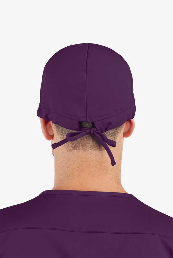 UA Strictly Scrubs Unisex Solid Scrub Hat - Eggplant - 4