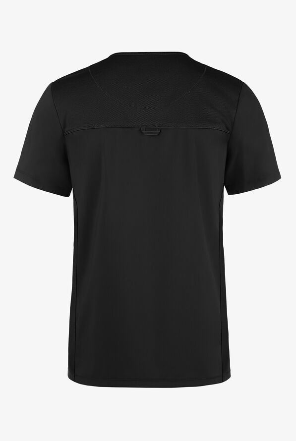 Camisa médica Cherokee Workwear Revolution STRETCH con cuello en V y 2 bolsillos para hombre - Black - 2