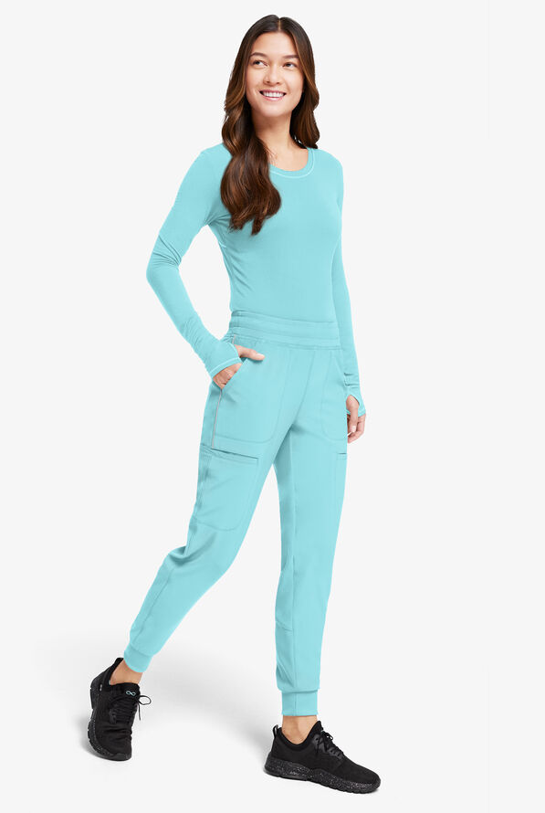 Cherokee Infinity Women's 6Pocket STRETCH Cargo Jogger Scrub Pants