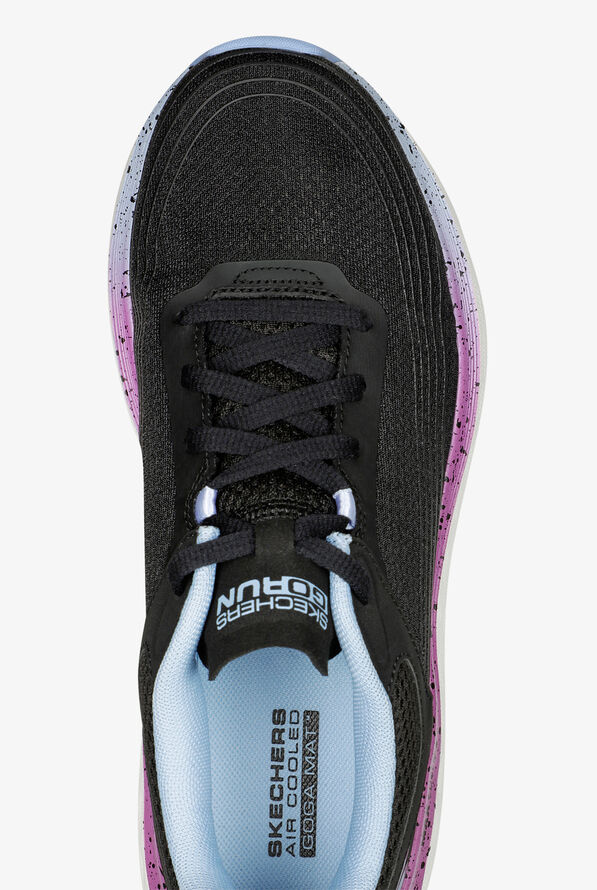 Skechers Performance Women's Max Cushioning Delta Sunny Road Black Athletic Lace Up Nursing Shoes - null - 2