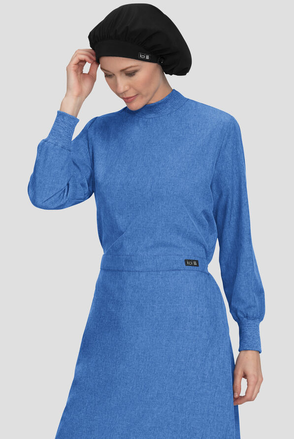 koi Bouffant Scrub Cap - Black - 4