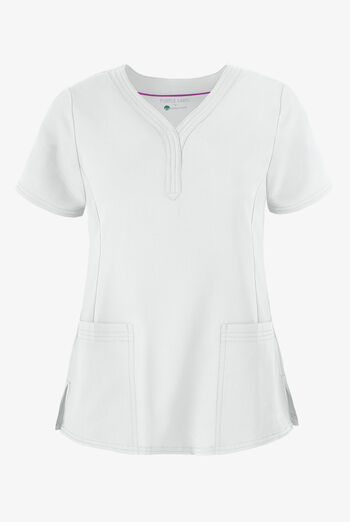 Blusa m&eacute;dica Healing Hands Purple Label Jane STRETCH con 2 bolsillos para mujer