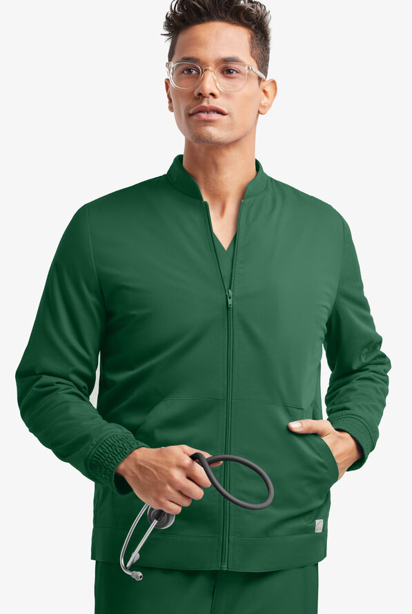 UA ButterSoft STRETCH Unisex Fleece Lined Scrub Jacket, Scrub Jackets