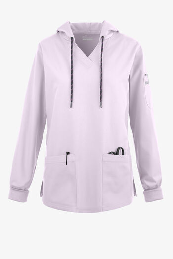 Sudadera m&eacute;dica manga larga Butter-Soft Originals con capucha y 5 bolsillos para mujer