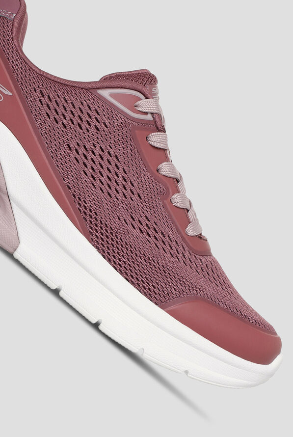 Skechers Bobs Sport Women's Knit Lace Up Glide-Step Sneaker - null - 3