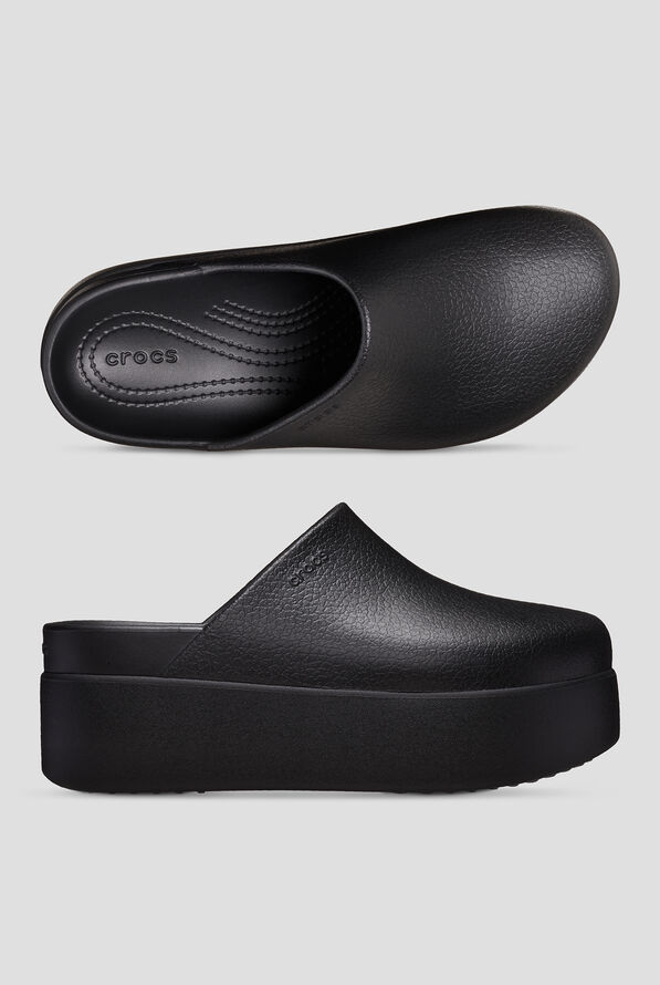 Crocs™ Women's Dylan Black Platform Clog - Black - 1