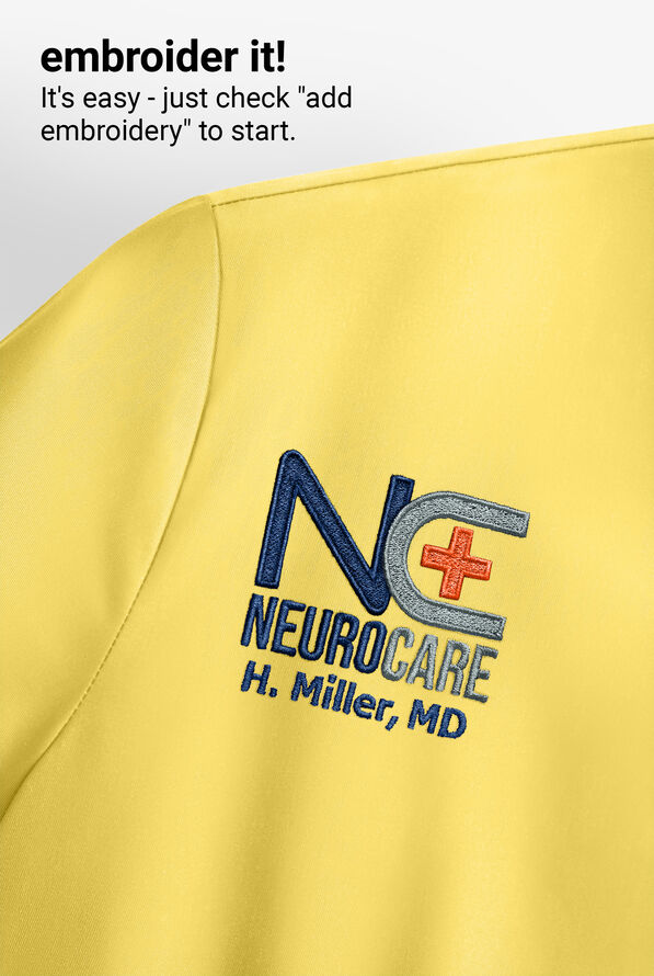 Camiseta m&eacute;dica Healing Hands Purple Label Melissa con mangas largas para mujer - Canary - 5