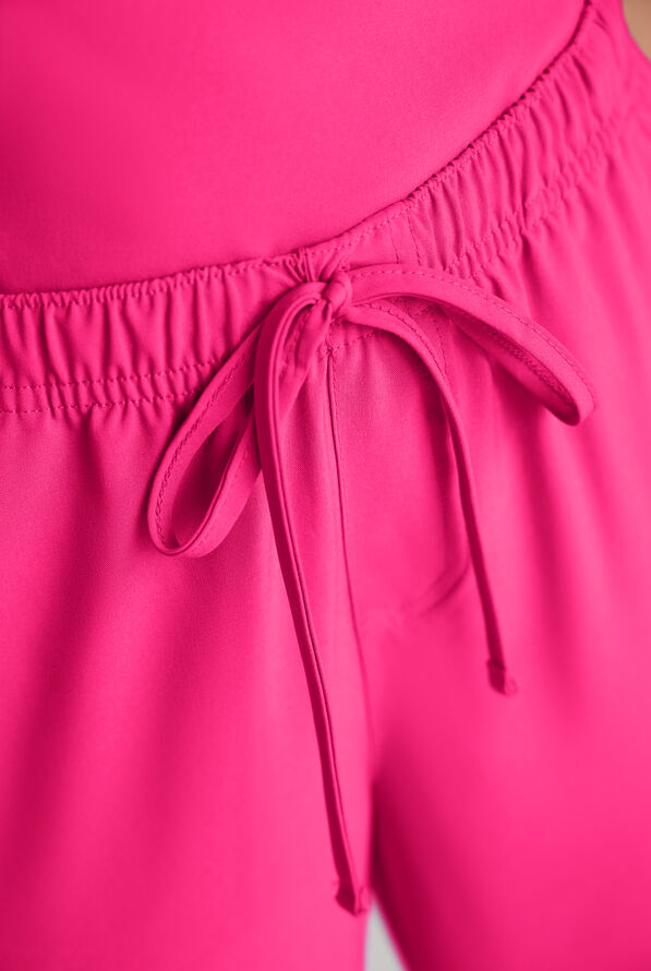 Easy STRETCH Women's 8-Pocket Scrub Set - Petite - Reactive Pink - 9