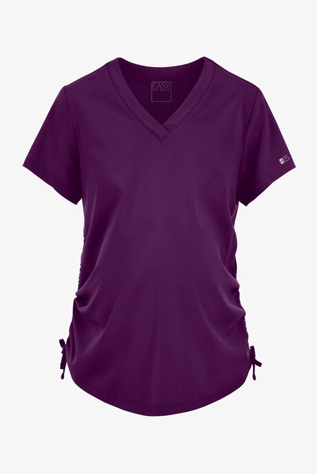 Easy STRETCH Tori Women's Cooling Knit Back Maternity Scrub Top