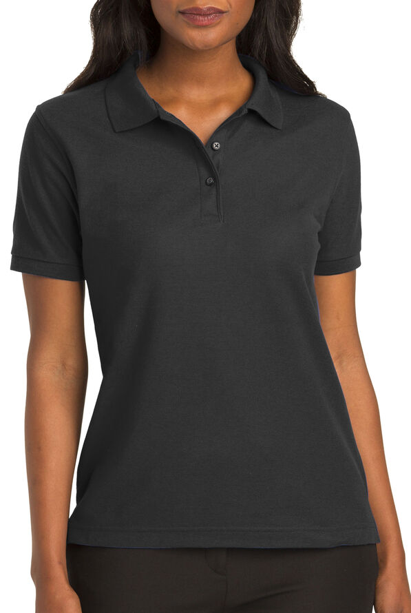 Port Authority Women's Classic Polo - Black - 1