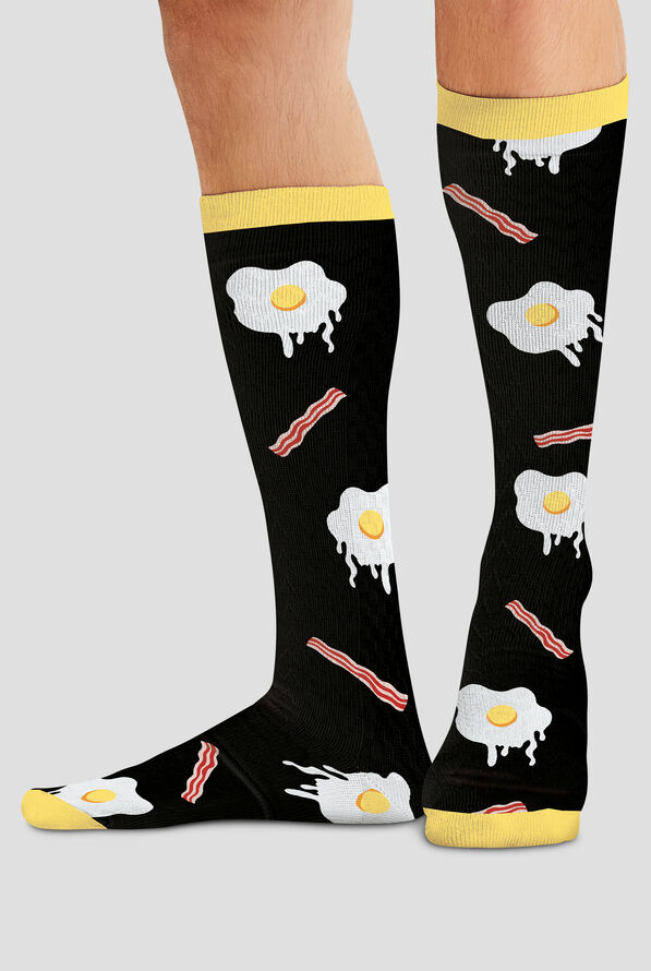Cherokee Morning Feast Men's 10-15 mmHg Light Compression Socks - null - 2