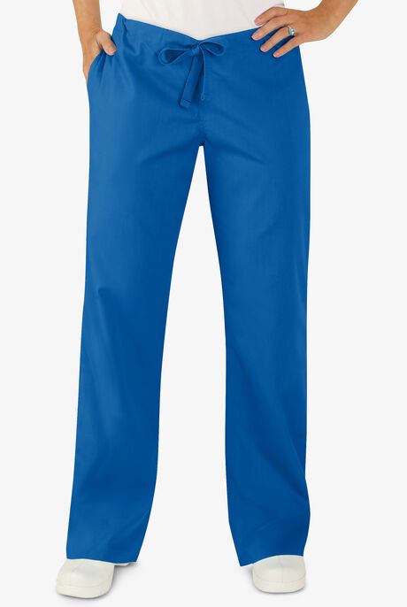 UA Best Buy Scrubs Women's 3-Pocket Moderate Flare Leg Drawstring Pants