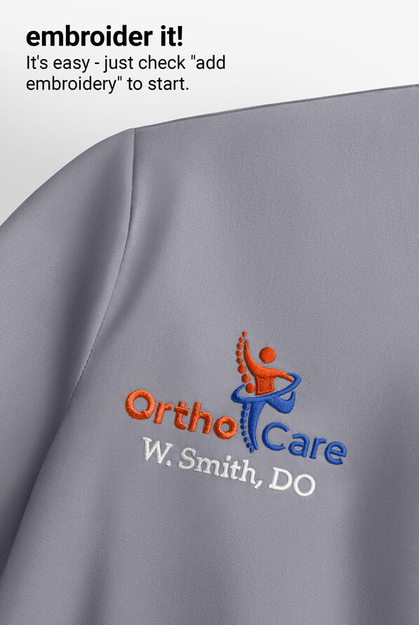 Skechers by Barco Breeze Women's 3-Pocket STRETCH V-Neck Scrub Top - Moonstruck - 5