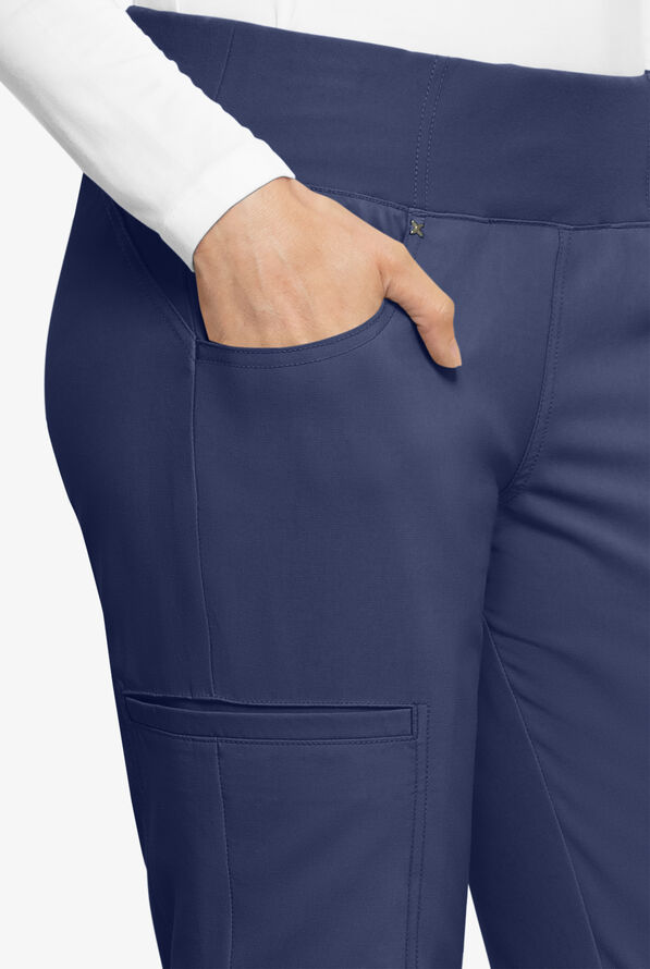 Cherokee iflex Scrubs Women's TALL Cargo Pants, Long Scrub Pants