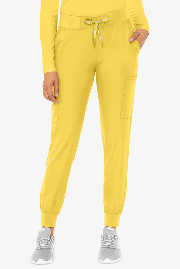 Med Couture Insight Women's 6-Pocket Cargo Jogger Scrub Pants - Copa-Banana - 1