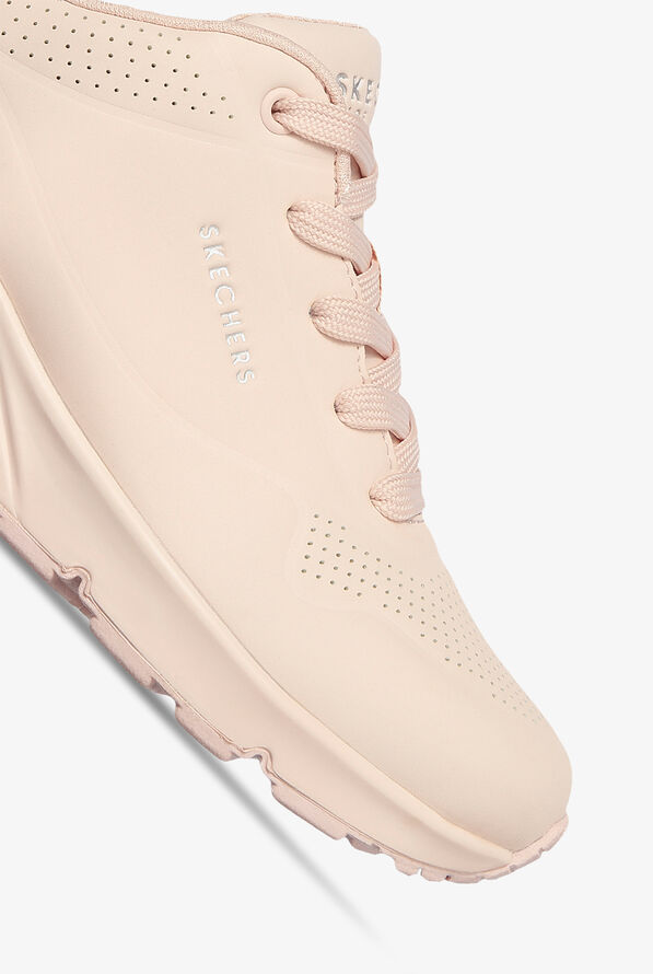 Zapatillas deportivas Skechers Street Uno Frosty Kicks Light Pink Durabuck con cordones para mujer - null - 3