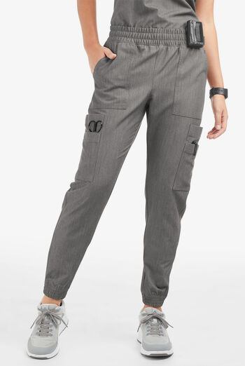 Pantalón médico Movement by Butter-Soft Cephei estilo jogger con 11 bolsillos para mujer