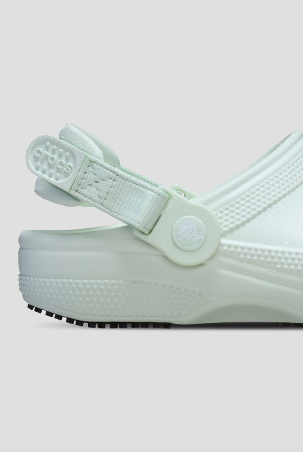 Crocs&trade; Unisex Mint Tint Classic Slip Resistant Work Clog - Mint Tint - 4