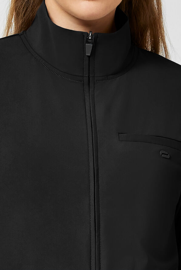 Chaqueta m&eacute;dica abrigada Infinity PURSUIT STRETCH con cremallera y 3 bolsillos para mujer - Black - 6