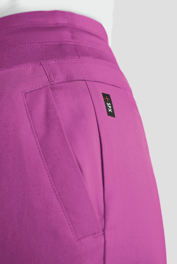 Pantalón médico Grey's Anatomy by Barco Emerge Teagan STRETCH de tiro alto con piernas anchas y 6 bolsillos para mujer - Mystic Orchid - 6