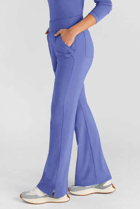 Easy STRETCH Sydney Women's Flare Leg Scrub Pants – 2-Piece Jumpsuit Bottom