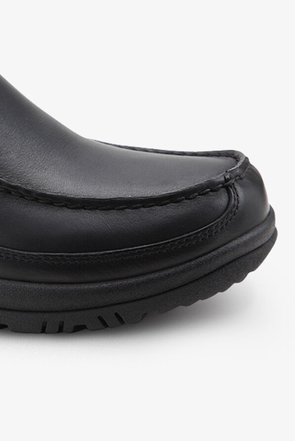 Dansko Men's Wayne Black Slip On Shoes - Black - 3