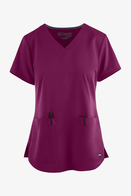 Grey's Anatomy™ by Barco Aubrey Women's 2-Pocket Classic Fit Scrub Top