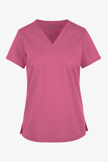Butter-Soft STRETCH Women's V-Neck Tuck In Top
