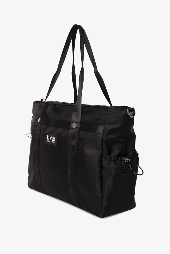 koi All You Can Fit Black Nylon Exterior Tote Bag - Black - 2