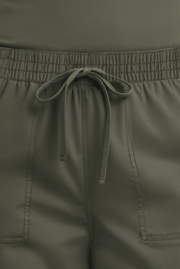 Dickies Forge Women's 6-Pocket Straight Leg Cargo Scrub Pants - Olive - 5