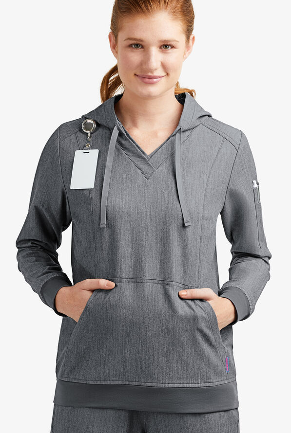 MOVEMENT by ButterSoft Women's Long Sleeve Hoodie, Medical Jackets