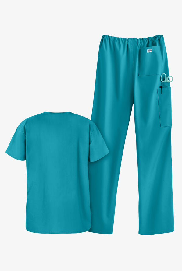 UA Strictly Scrubs Unisex Scrub Set - Teal - 2
