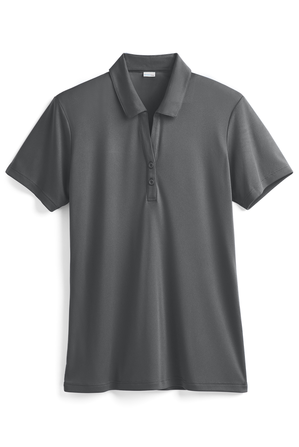 Sport-Tek Ladies PosiCharge Competitor Polo - Iron Grey - 1