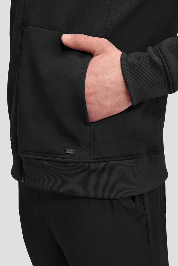 Chaqueta m&eacute;dica Healing Hands Purple Label Colt STRETCH con cremallera y 5 bolsillos para hombre - Black - 3