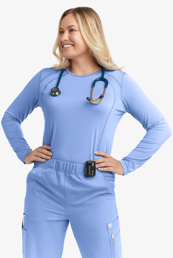 Butter-Soft Women's 13-Pocket Cargo Scrub Pants **Slightly IRREGULAR**&nbsp; - Ceil Blue - 8