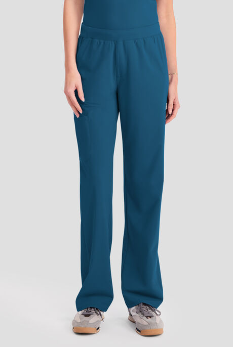 Infinity Pursuit Women's 4-Pocket STRETCH Straight Leg Scrub Pant