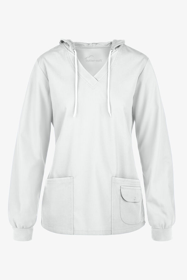ButterSoft Scrubs by UA Pullover Hoodie, Scrub Jackets