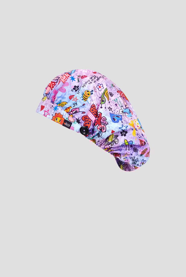 Koi Lite Spring Friends Scrub Hat - null - 1
