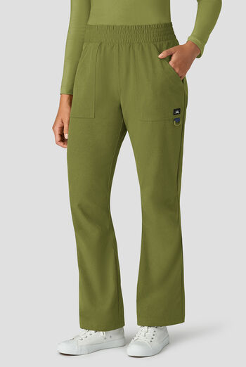 koi Solis Rory Women's 6-Pocket STRETCH High-Rise Boot-cut Scrub Pants