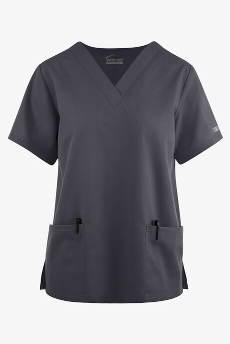 Butter-Soft Originals Women's 2-Pocket V-Neck Scrub Top