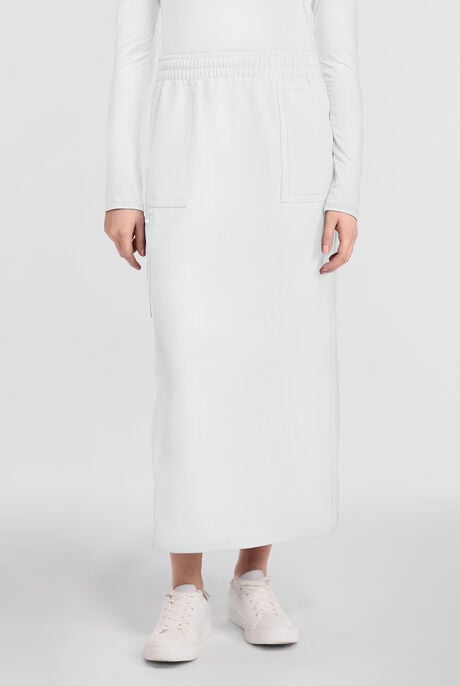 Cherokee Workwear Originals Ultra Women's 3-Pocket Pull-On Maxi Scrub Skirt