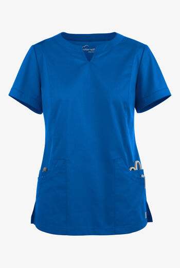 Butter-Soft STRETCH Women's 4-Pocket Notch Neck Scrub Top