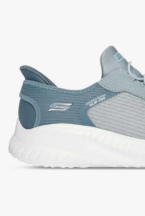 Skechers Bobs Women's SLIP-INS Sport Squad Chaos Sage Athletic Nursing Shoes - null - 4