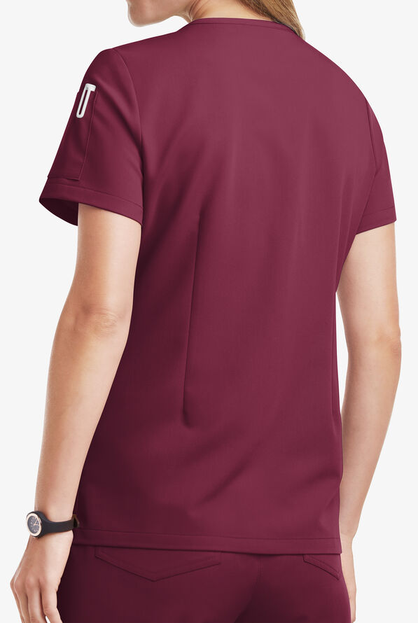 MOVEMENT by ButterSoft MultiPocket Scrub Top, Plus Size Scrub Top