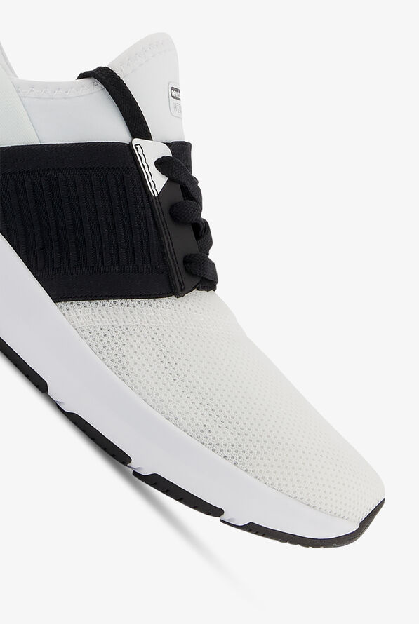 New Balance Women's DynaSoft Nergize v3 White/Black Athletic Shoe, Slip On Shoe