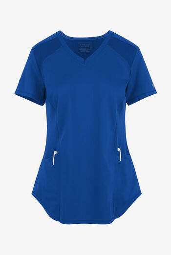 Camisa m&eacute;dica Cherokee Workwear Revolution STRETCH con paneles de malla y 2 bolsillos para hombre exclusiva de UA