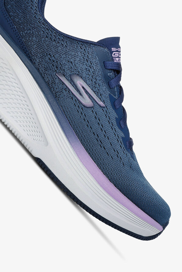 Skechers Sport GO RUN ELEVATE 2.0 Navy Knit Athletic Lace Up Nursing Shoes - null - 3