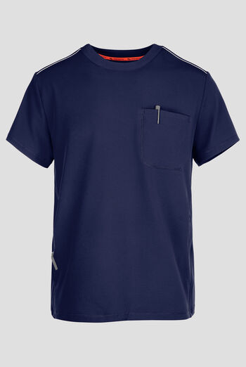 Camisa m&eacute;dica Infinity GNR8 STRETCH con cuello redondeado y 1 bolsillo para hombre