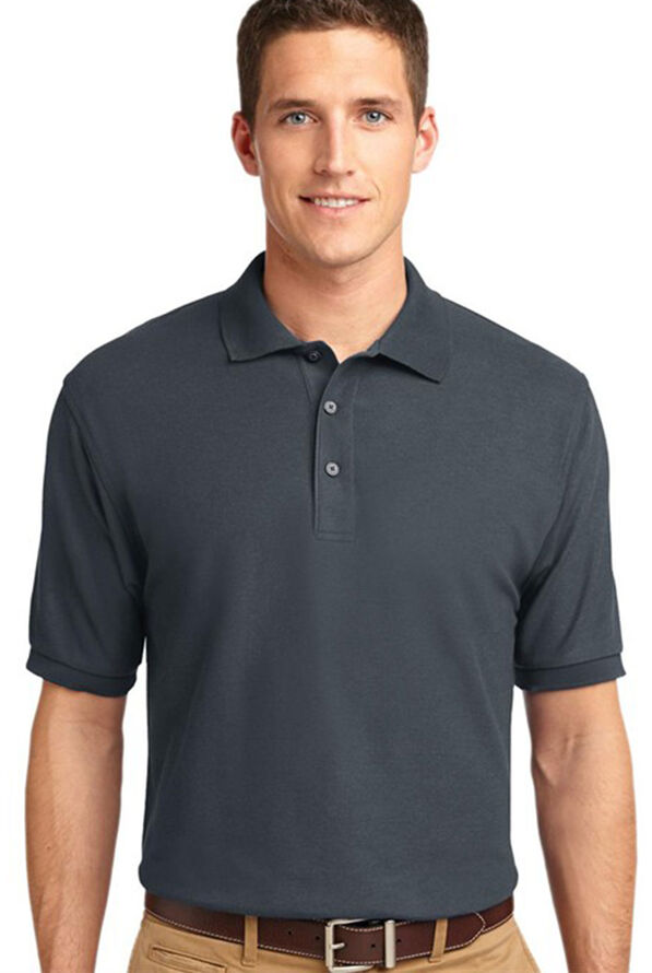 Port Authority Men's Classic Polo - Steel Gray - 1